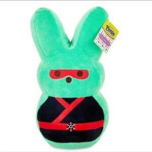 Peeps | 13” 2025 Dress Up Bunny Plush - Green Ninja Plush Toy